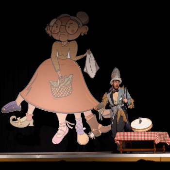 ESPECTACLE TRUITA DE BACALLÀ O EL GRAN BANQUET - CIA. CINC CÈNTIMS TEATRE