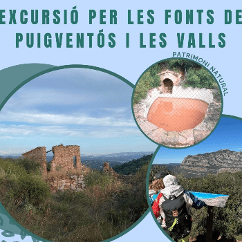 ACTIVITAT GUIADA: Les fonts de Puigventós