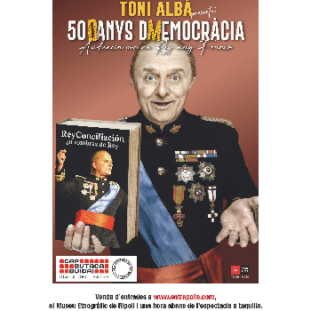Toni Albà presenta "50 Danys D'Memocràcia"