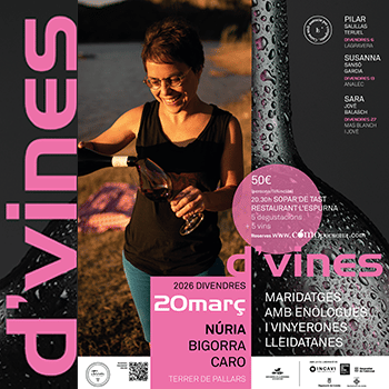 Sopar Maridatge "d'vines" amb Núria Bigorra de Terrer de Pallars
