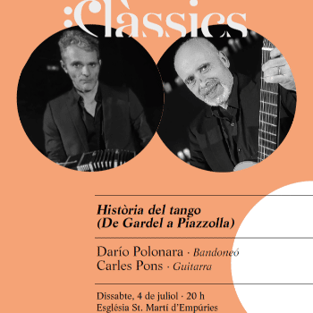 Festival Clàssics l'Escala-Empúries: Historia del tango