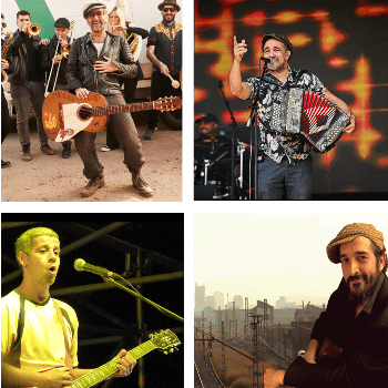 MUCHACHITO, JOAN GARRIGA, MADJID FAHEM i WILLY FUEGO