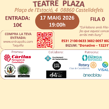 Concierto ARS TUNAE Y CORAL MARGALLÓ a favor de Cáritas Castelldefels