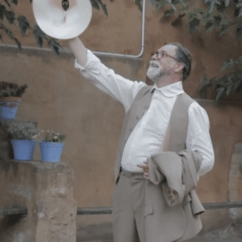 Passejant amb Santiago Rusiñol