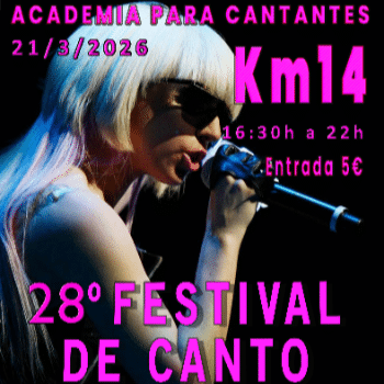 28º FESTIVAL DE CANTO - MadiSound Academia para Cantantes