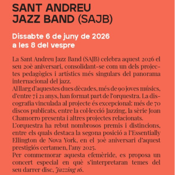 SANT ANDREU JAZZ BAND  -  50è Festival Jazz Galet Club de Sant Pol de Mar
