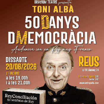 "50 DANYS DMEMOCRÀCIA" TONI ALBÀ