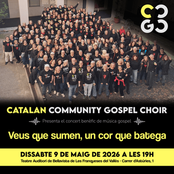 Concert gospel benèfic del Catalan Community Gospel Choir