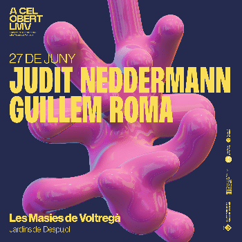 Judit Nedderman + Guillem Roma+ banda guanyadora concurs bandes emergents. Festival A Cel Obert LMV