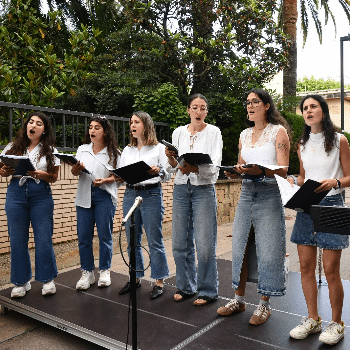 CorAggio: sumant veus Concert amb el Cor685 de Sant Feliu i el CorAlfa