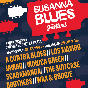 The Suitcase Brothers + Los Mambo Jambo + A Contra Blues  (Susanna Blues Festival)