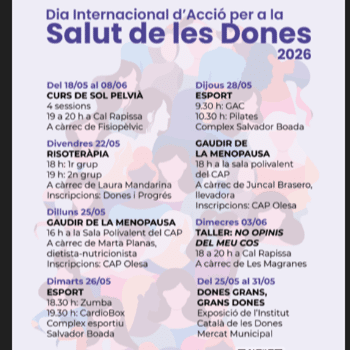 Dia Internacional d'Acció per a la Salut de les Dones 2026
