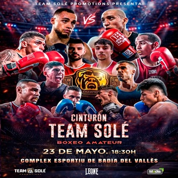 CTO. ESPAÑA BOXEO PROFESIONAL FEMENINO Y CINTURON AMATEUR TEAM SOLÉ