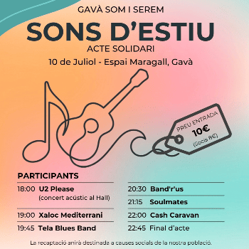 SONS D'ESTIU - Associació Gavà Som i Serem