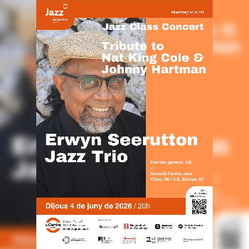 Jazz Class Concert: Erwyn Seerutton Jazz Trio "Tribute to Nat King Cole & Johnny Hartman"