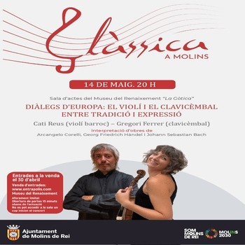 DIÀLEGS D'EUROPA: EL VIOLÍ I EL CLAVICÈMBAL ENTRE TRADICIÓ I EXPRESSIÓ