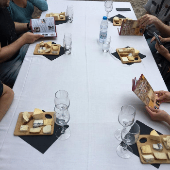 Tastets de formatge al restaurant Dachs de Les Llosses