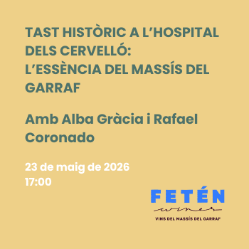 TAST HISTÒRIC A L’HOSPITAL DELS CERVELLÓ:  L’ESSÈNCIA DEL MASSÍS DEL GARRAF