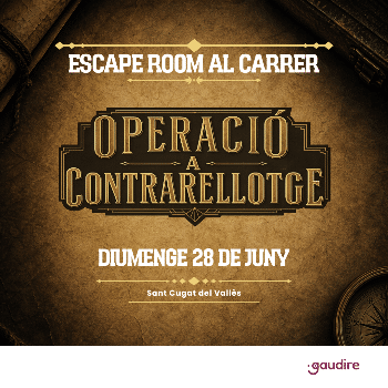 Escape Room Sant Cugat del Vallès - Operació a Contrarellotge