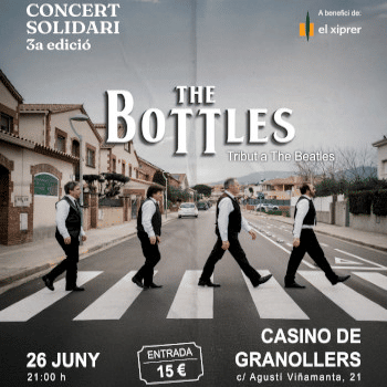Concert solidari d'El Xiprer amb The Bottles