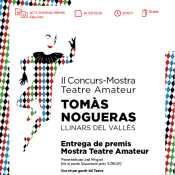 ENTREGA DE PREMIS II MOSTRA TEATRE AMATEUR