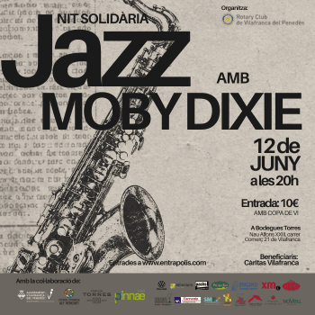 NIT SOLIDÀRIA - Jazz amb Moby Dixie