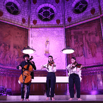 SI VOSTRE AMOR NO EM MATA · Concert - recital amb Nora Navas, actriu, i The Rest Project (Maria FLorea, violí; Lara Fernández, viola i Daniel Claret, violoncel)