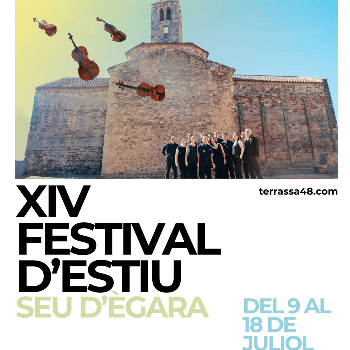 Conferència inaugural del XIVè Festival d'Estiu Seu d'Ègara / Joan Vives + Concert alumnes Grau Superior / ENTRADA LLIURE