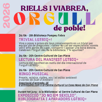 Bingo Musical. Riells i Viabrea Orgull de poble!