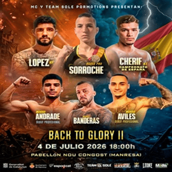 BACK TO GLORY II. BOXEO Y KICK BOXING EN MANRESA.