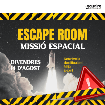 Escape Room Castell-Platja d'Aro - Missió Espacial