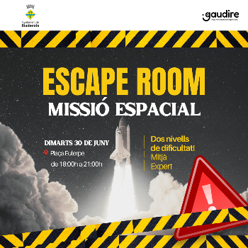 Escape Room Riudecols - Missió Espacial