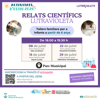 Fem ciència amb Lutravioleta!