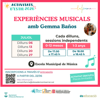 Música per a nadons amb la Gemma Baños