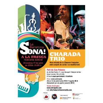 Barretina Sona a la Fresca. "Charada Trio"