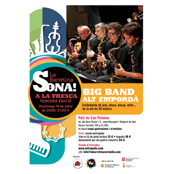 Barretina Sona a la Fresca. "Big Band Alt Empordà"