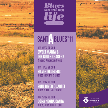 SWEET MARTA & THE BLUES SHAKERS - SANTa BLUES 11 ( Onzè Cicle de Blues a Sant Boi de Llobregat)
