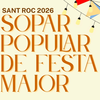 Sopar popular de Festa Major - Malgrat de Mar