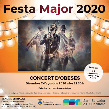 Concert d'Obeses. Festa Major de Sant Salvador de Guardiola