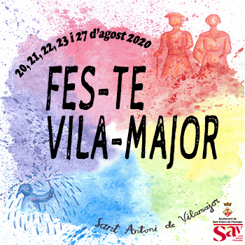 Llançadora de Bandes. Concerts Km. Zero. 22 d'agost del 2020. Fes-te Vila-Major 2020. Aforament màxim: 100 persones.