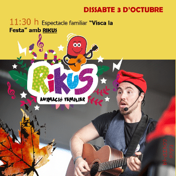 FESTA MAJOR DE CORÇÀ | Espectacle familiar Visca la Festa amb Rikus