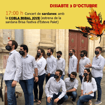 FESTA MAJOR DE CORÇÀ | Concert de sardanes amb la cobla Bisbal Jove