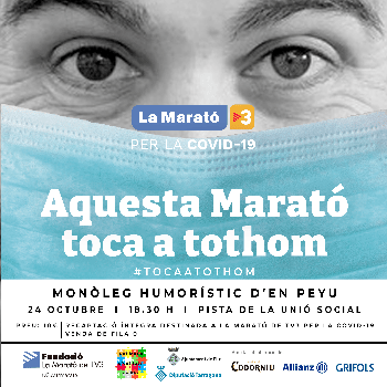 Flix amb La Marató 2020 - Monòleg d'en Peyu - Fila 0
