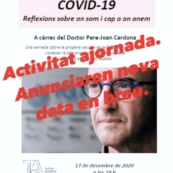 COVID 19 I VACUNES. REFLEXIONS SOBRE ON SOM I CAP A ON ANEM