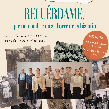 RECUÉRDAME, que mi nombre no se borre de la historia.
