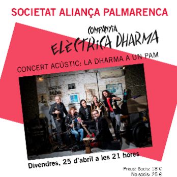 CONCERT ACÚSTIC LA DHARMA A UN PAM