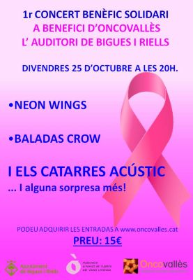 1r Concert benèfic solidari Oncovallès
