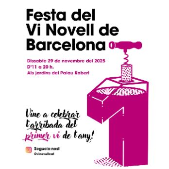 Festa del Vi Novell 2025 a Barcelona