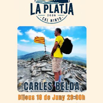 CARLES BELDA en concert a La Platja de Cal Ninyo