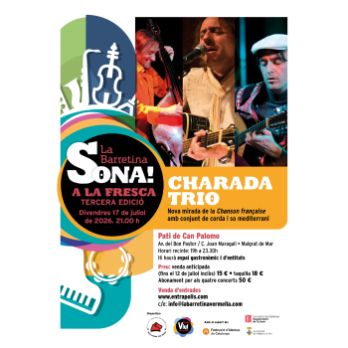 Barretina Sona a la Fresca. "Charada Trio"
